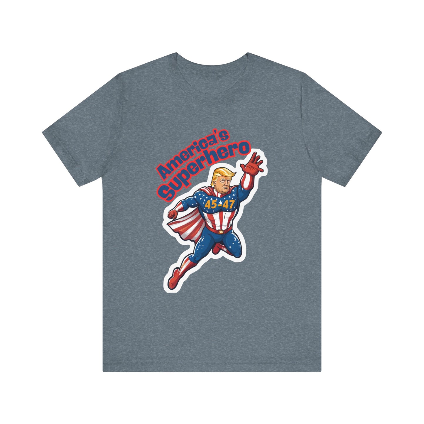 Whose America's #1 Superhero Humorous Superhero Tee