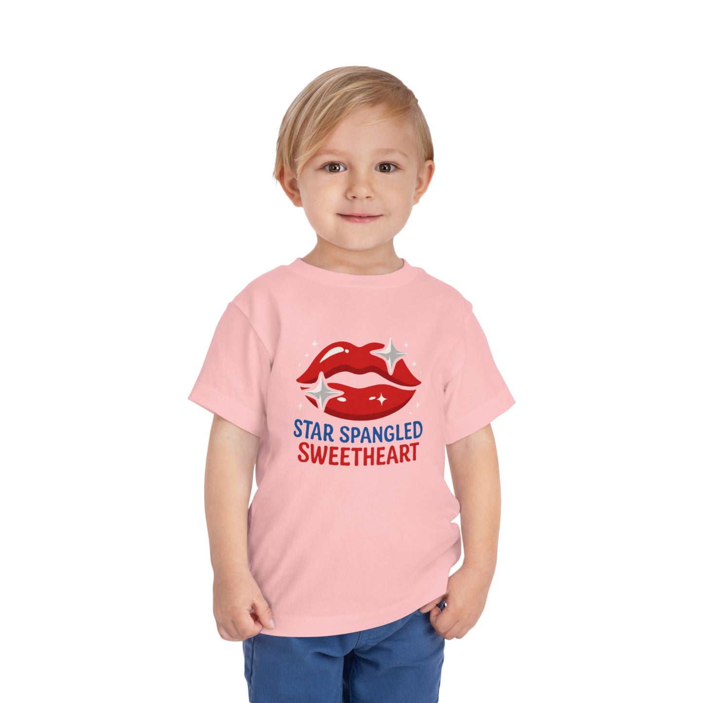 Star Spangled Sweetheart Toddler Tee