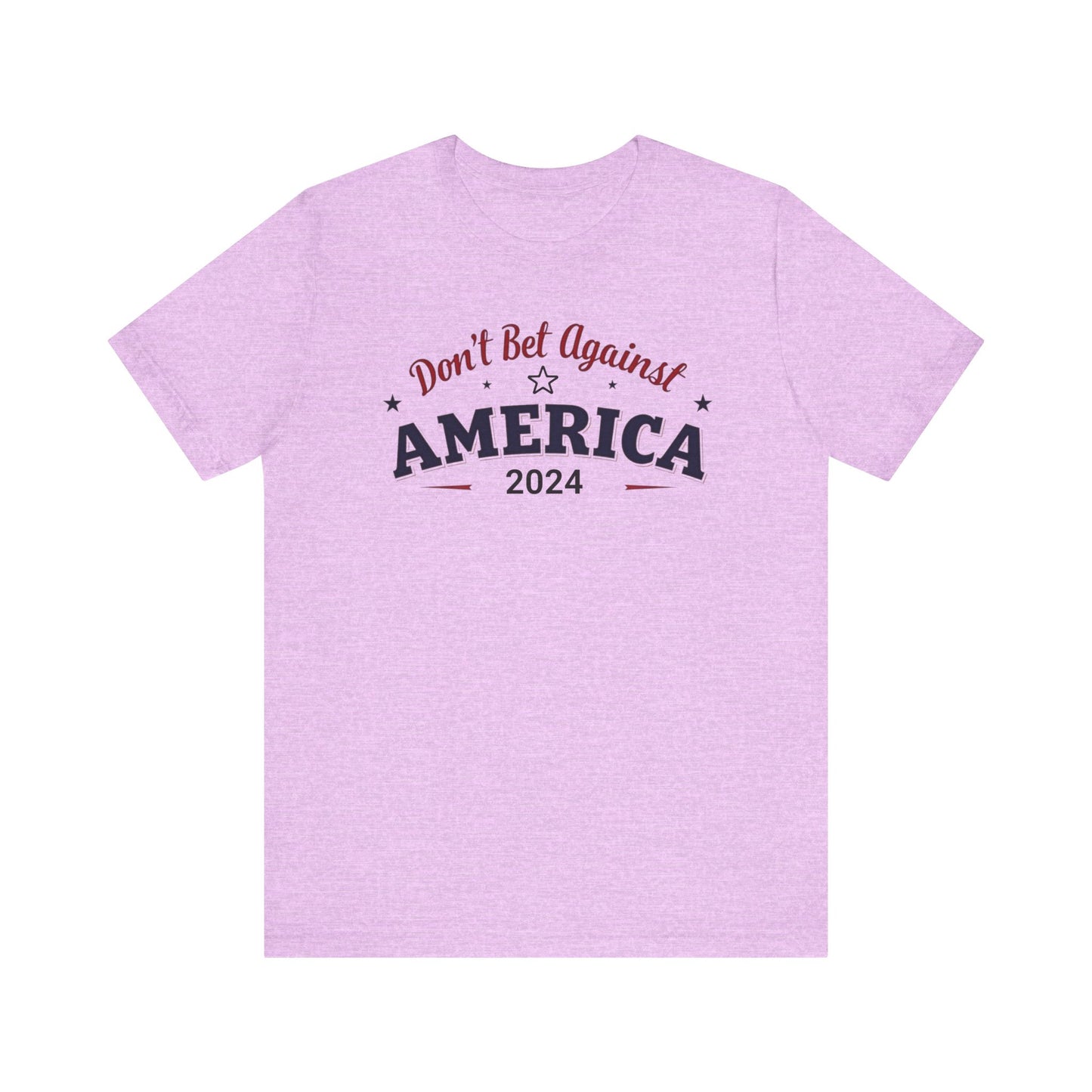 America 2024 Unisex Short Sleeve Tee - Patriotic T-Shirt, Independence Day, Election 2024, Gift for Veterans, USA Pride