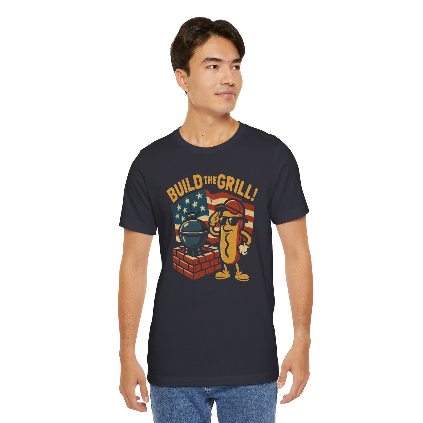 BBQ Fun Graphic Tee, Summer Cookout Shirt, Grill Party T-Shirt, Unisex Holiday Apparel, Outdoor Gathering Top