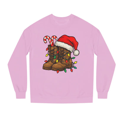 Christmas Work Boots sweatshirt