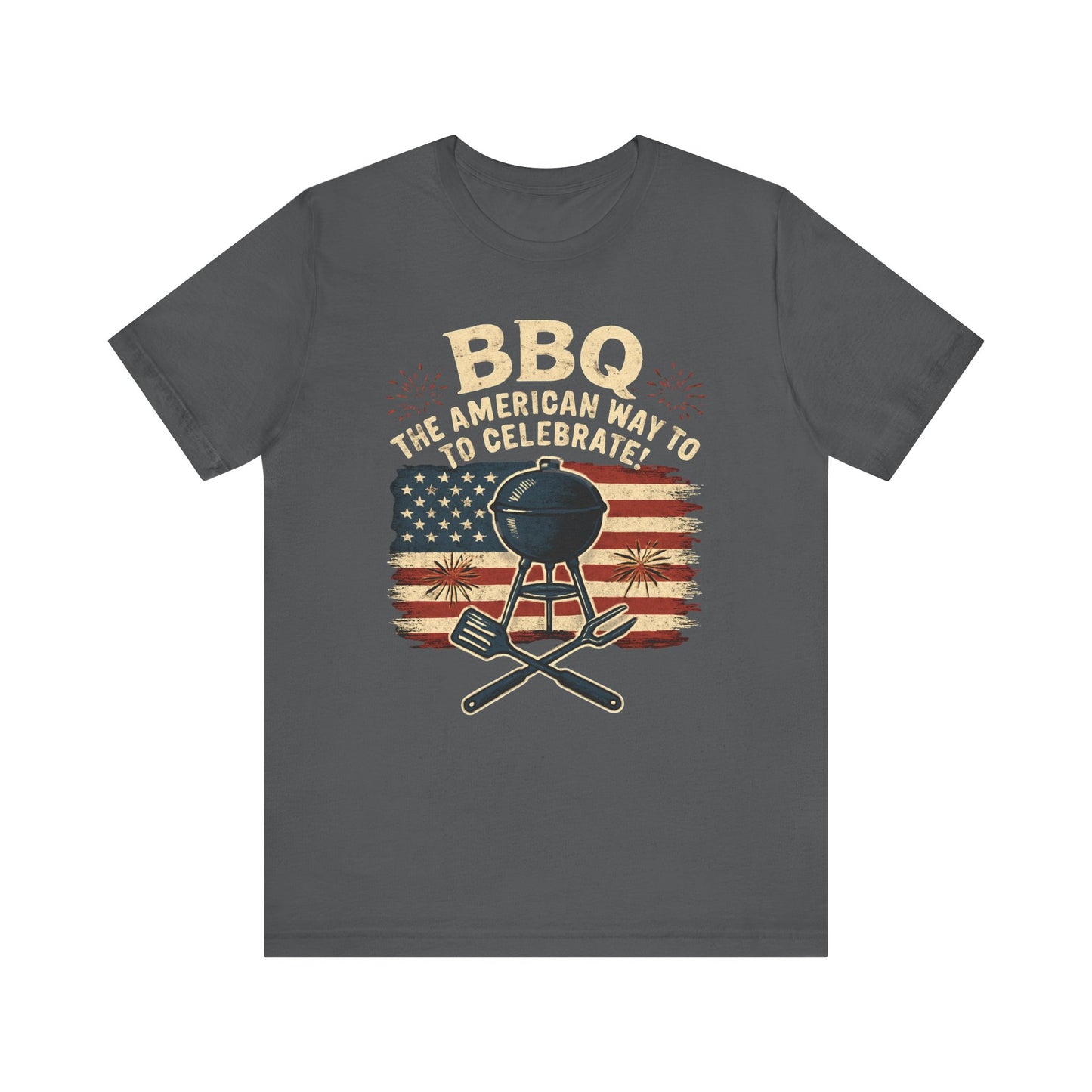 The way to celebrate in America BBQ tee