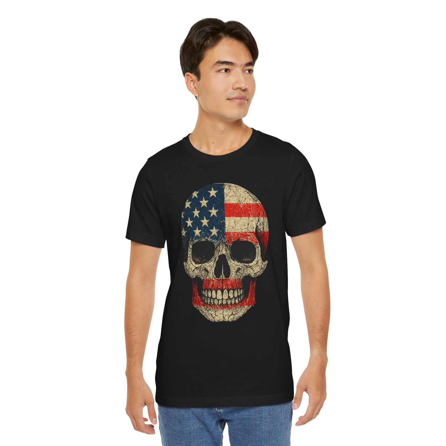 American Skull Graphic Tee