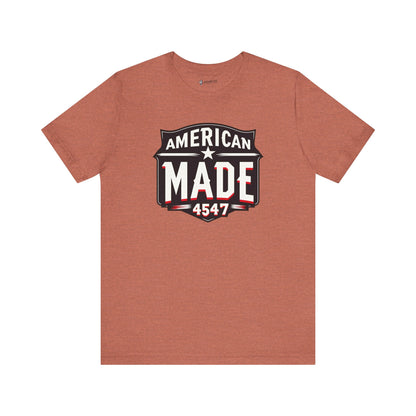 American Made Sleeve Tee - Casual Heritage T-Shirt