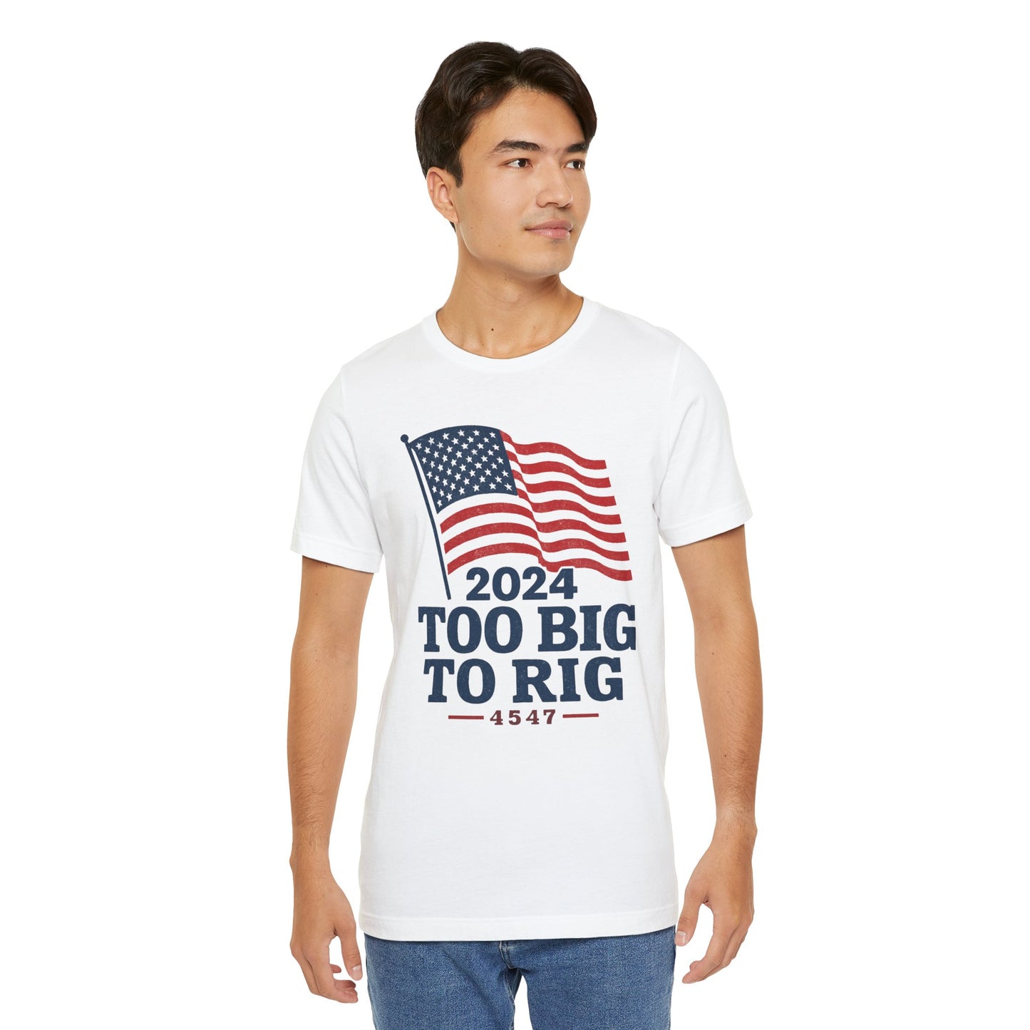 Too Big to Rig tee