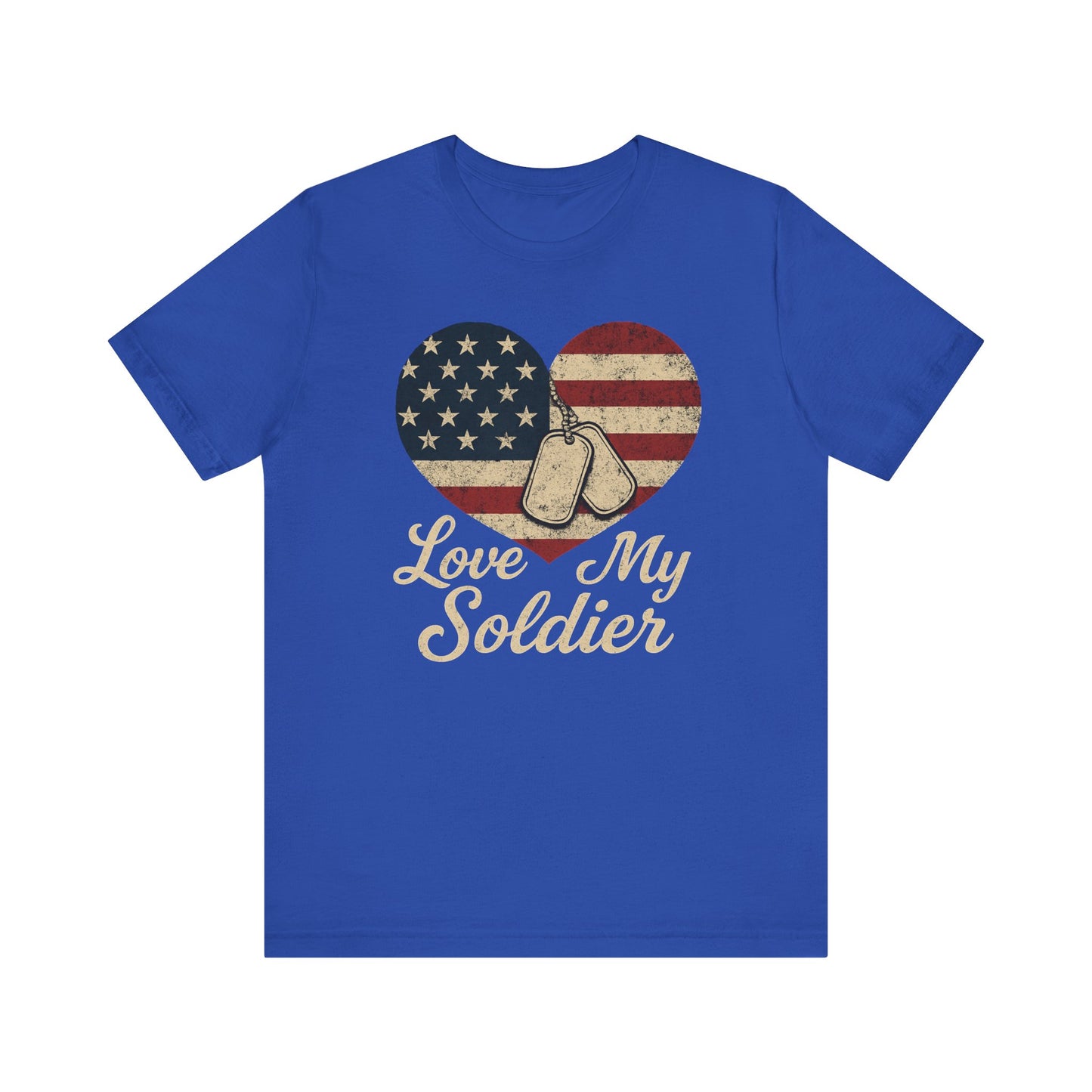 Love My Soldier Tee, Patriotic T-Shirt