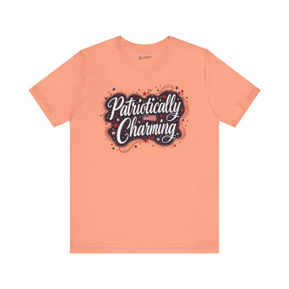 Patriotically Charming Unisex Tee