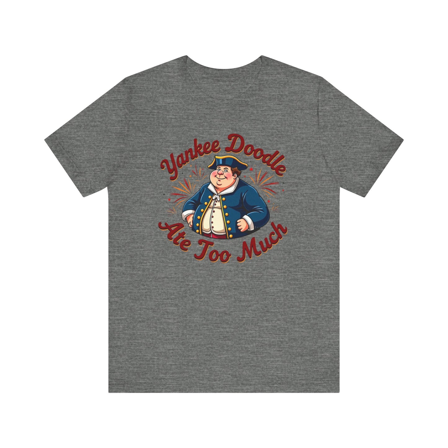 Yankee Doodle Tee, Fun Graphic T-Shirt, Patriotic Shirt, Fourth of July Gift, Unisex Summer Wear, Vintage Style Tee