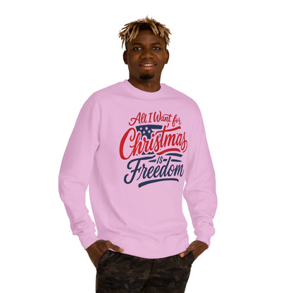 Christmas Freedom Unisex Sweatshirt