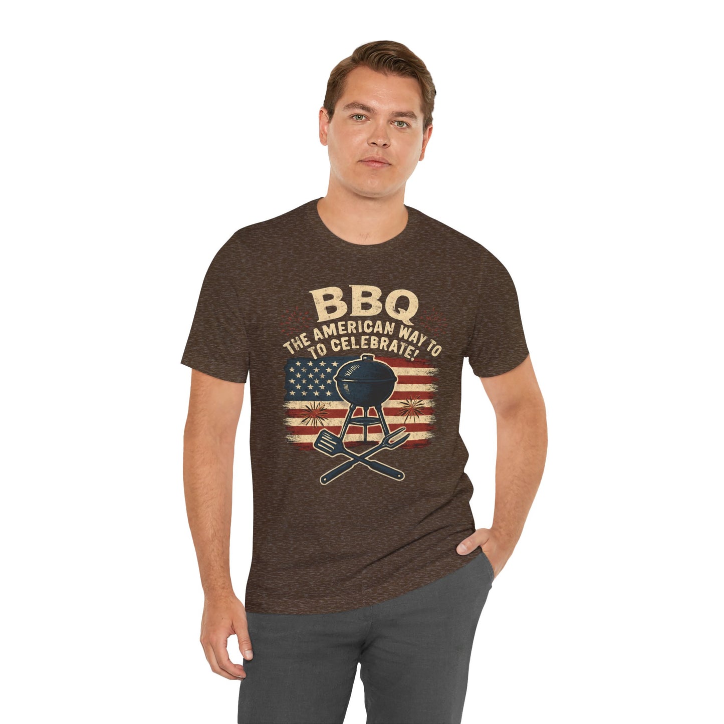 The way to celebrate in America BBQ tee