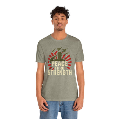 Peace Thru Strength tee