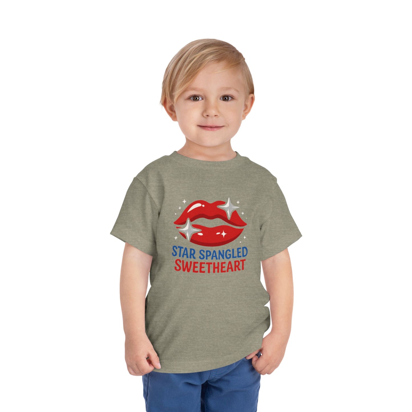 Star Spangled Sweetheart Toddler Tee