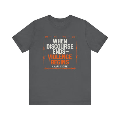 Charlie Kirk tribute shirt