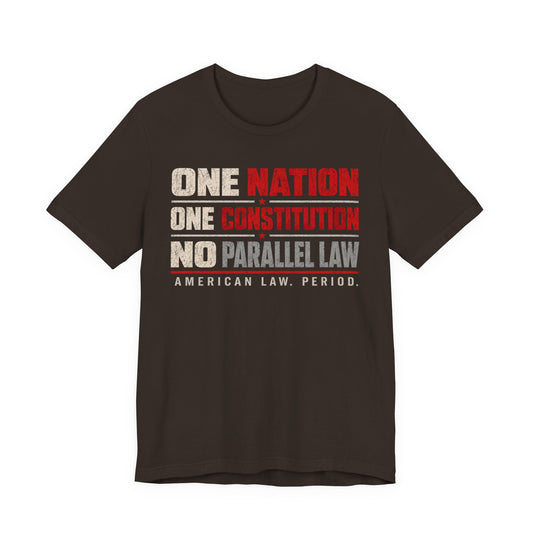One Nation One Constitution Tee