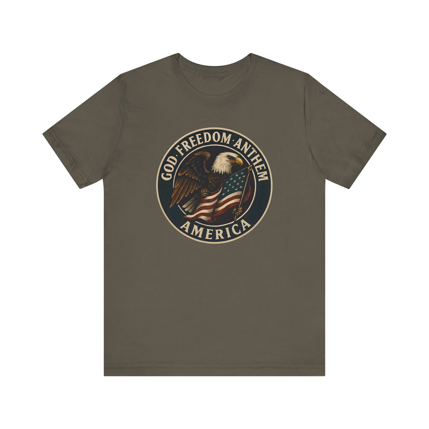 T-Shirt God Freedom Anthem Supporter
