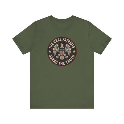 Real Patriots Guard the Truth tee