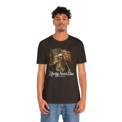Grunge Tee - Freedom Never Dies Design