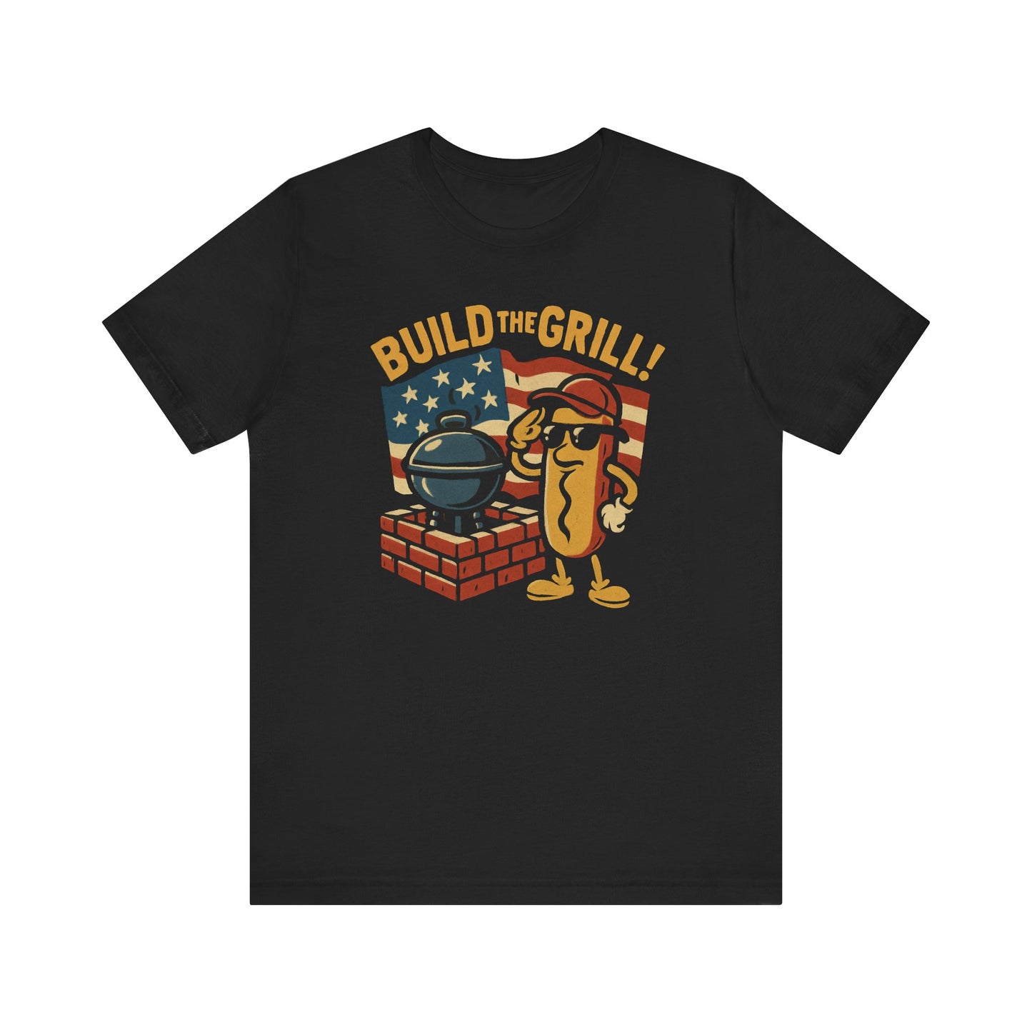 BBQ Fun Graphic Tee, Summer Cookout Shirt, Grill Party T-Shirt, Unisex Holiday Apparel, Outdoor Gathering Top