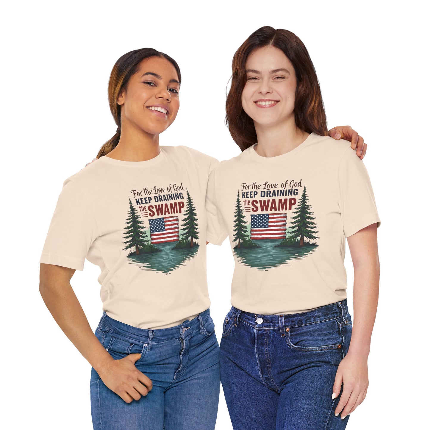 Keep Draining the Swamp T-Shirt, Unisex Tee, Casual Wear