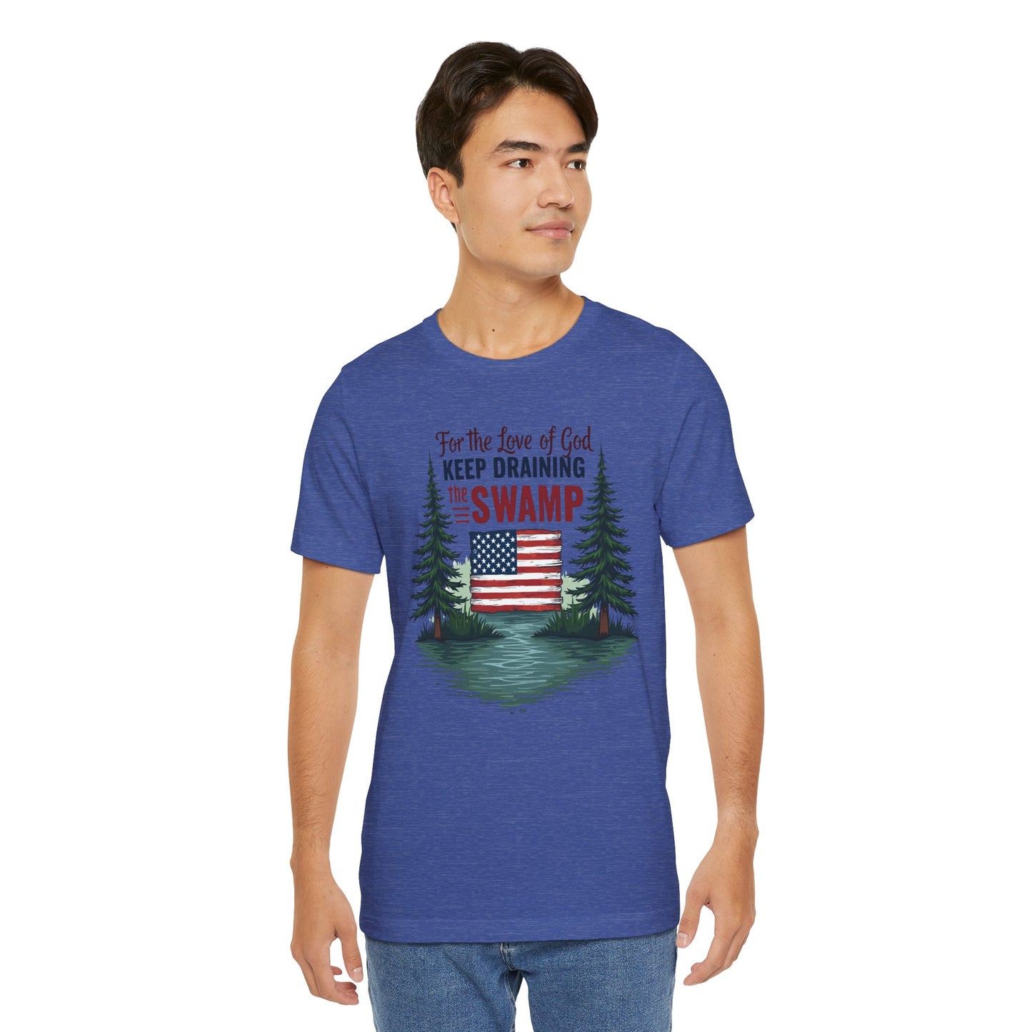 Keep Draining the Swamp T-Shirt, Unisex Tee, Casual Wear