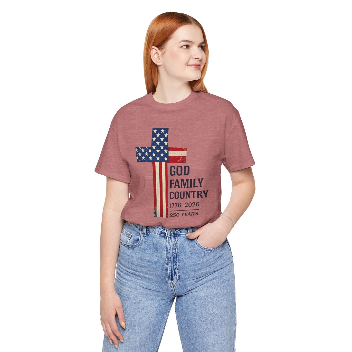 God Faith Country T-Shirt