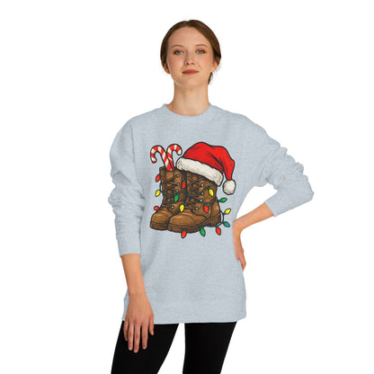 Christmas Work Boots sweatshirt