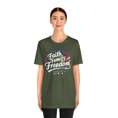 Faith Family and Freedom Tee