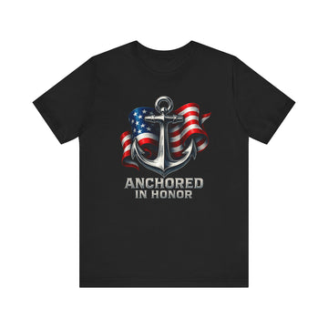 Navy Support Tee - Unisex Jersey Short Sleeve