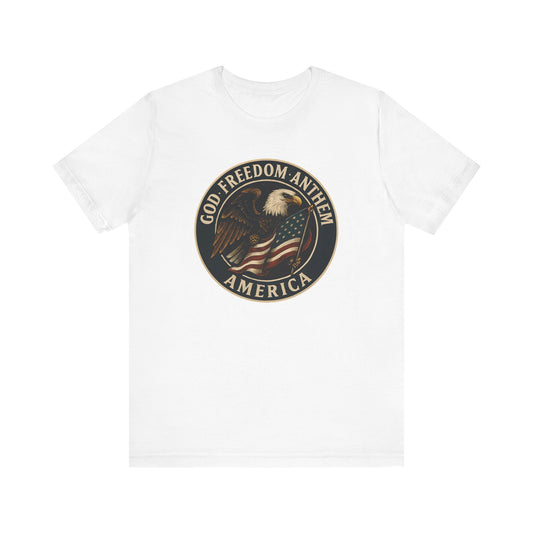 T-Shirt God Freedom Anthem Supporter