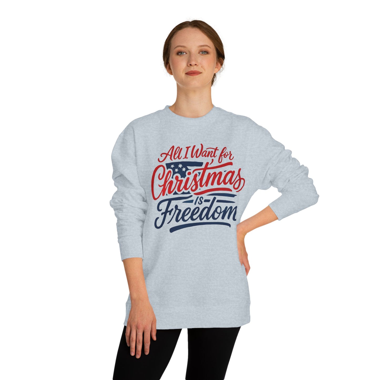 Christmas Freedom Unisex Sweatshirt