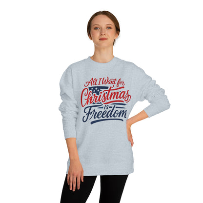 Christmas Freedom Unisex Sweatshirt