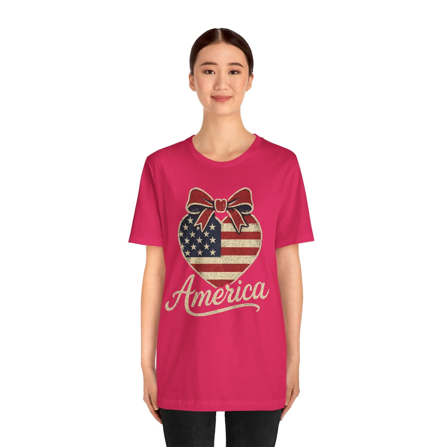 Patriotic Heart Tee adult