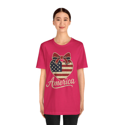 Patriotic Heart Tee adult