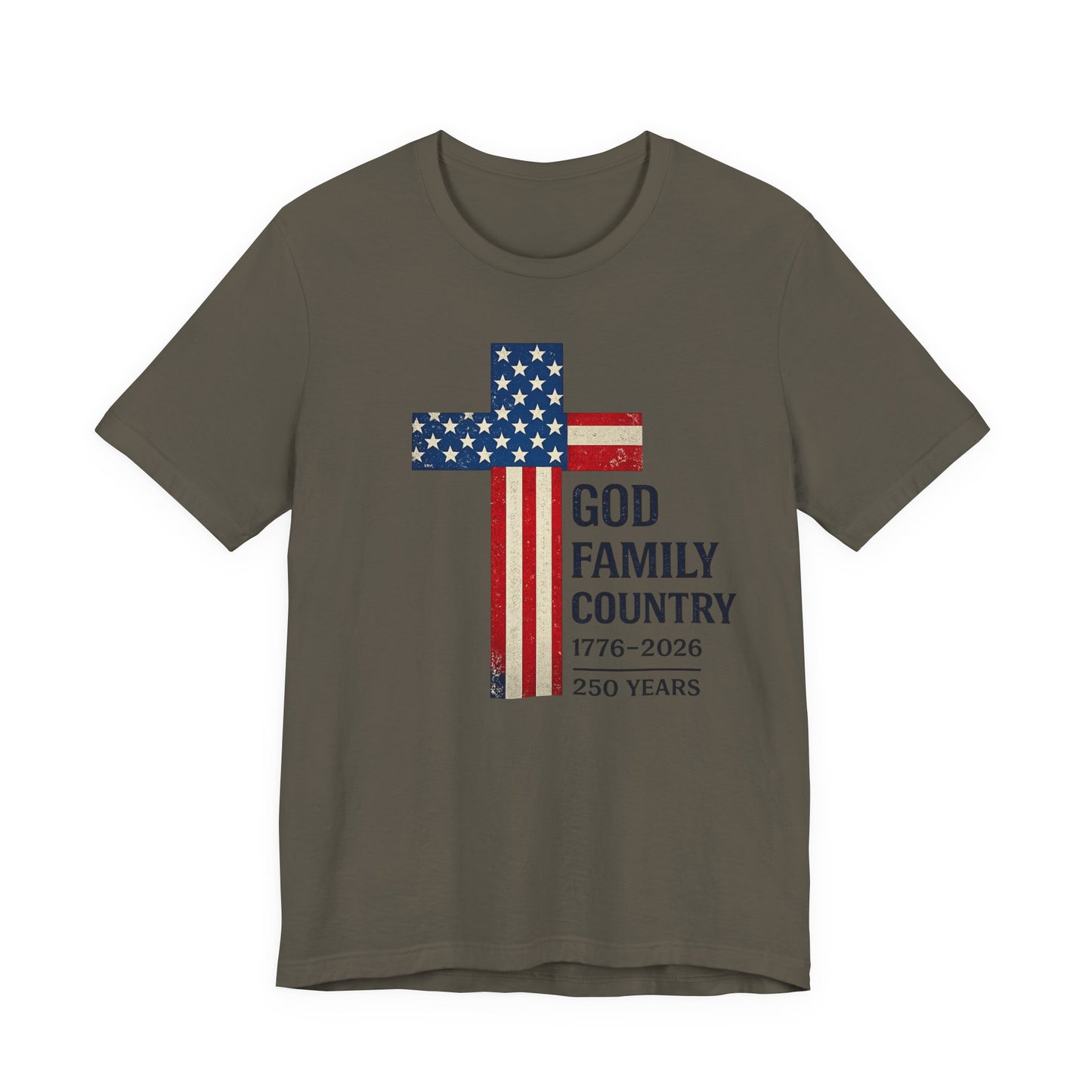 God Faith Country T-Shirt