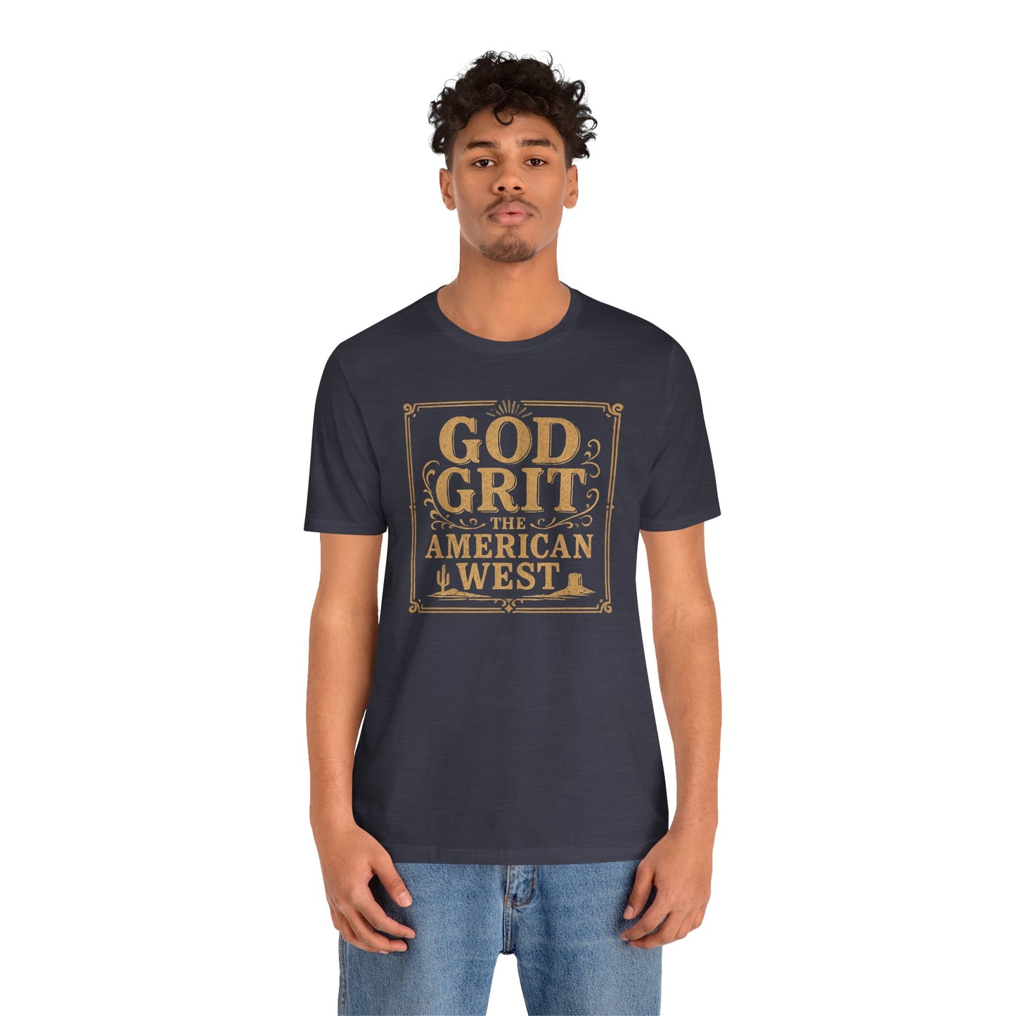 God, Grit & the American West T-Shirt