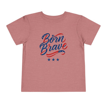 Born Brave' Graphic Tee, Toddler Short Sleeve Tee