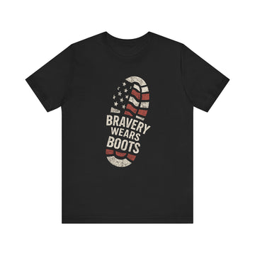 Bravery Wears Boots tee