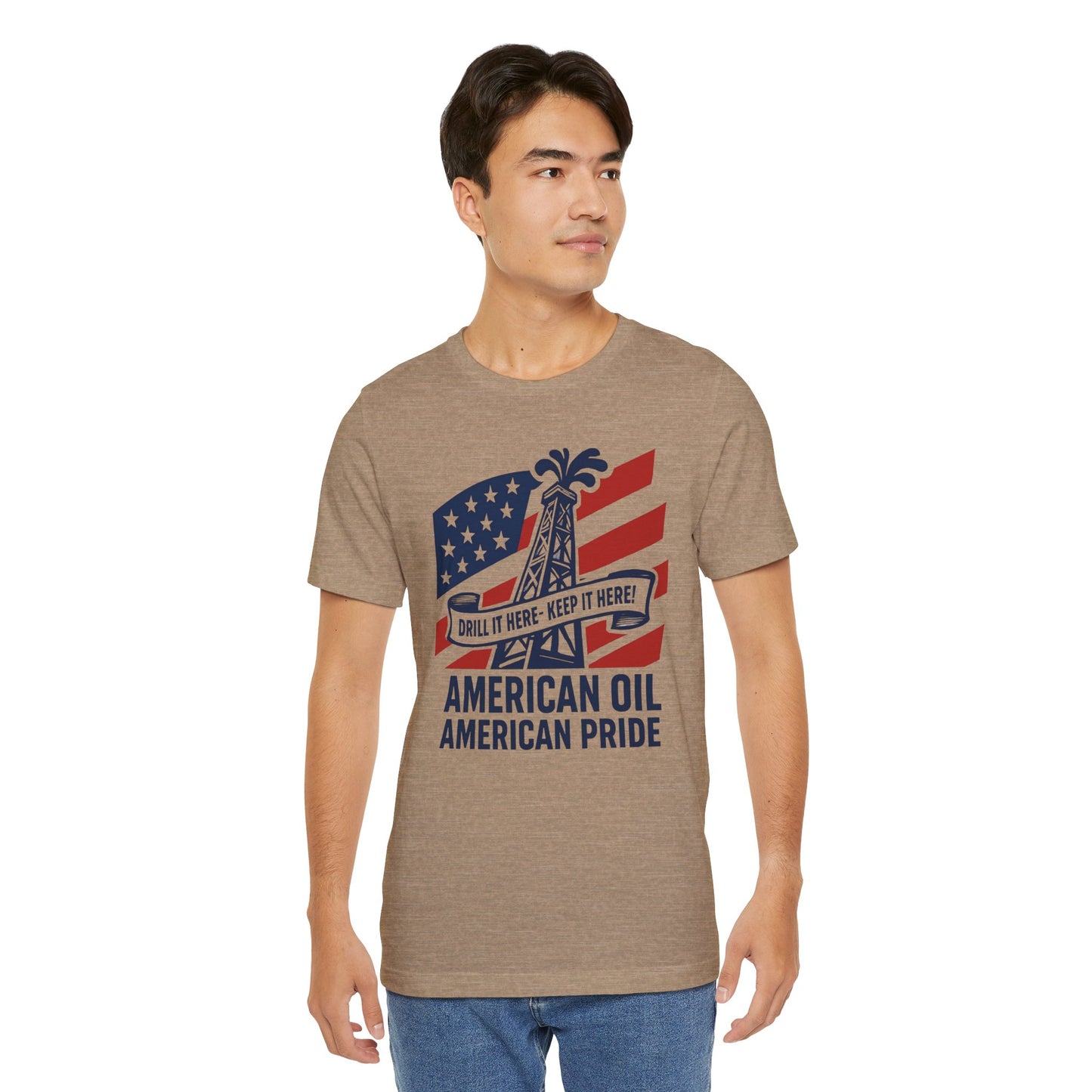 American Oil Support - Unisex Jersey Short Sleeve Tee