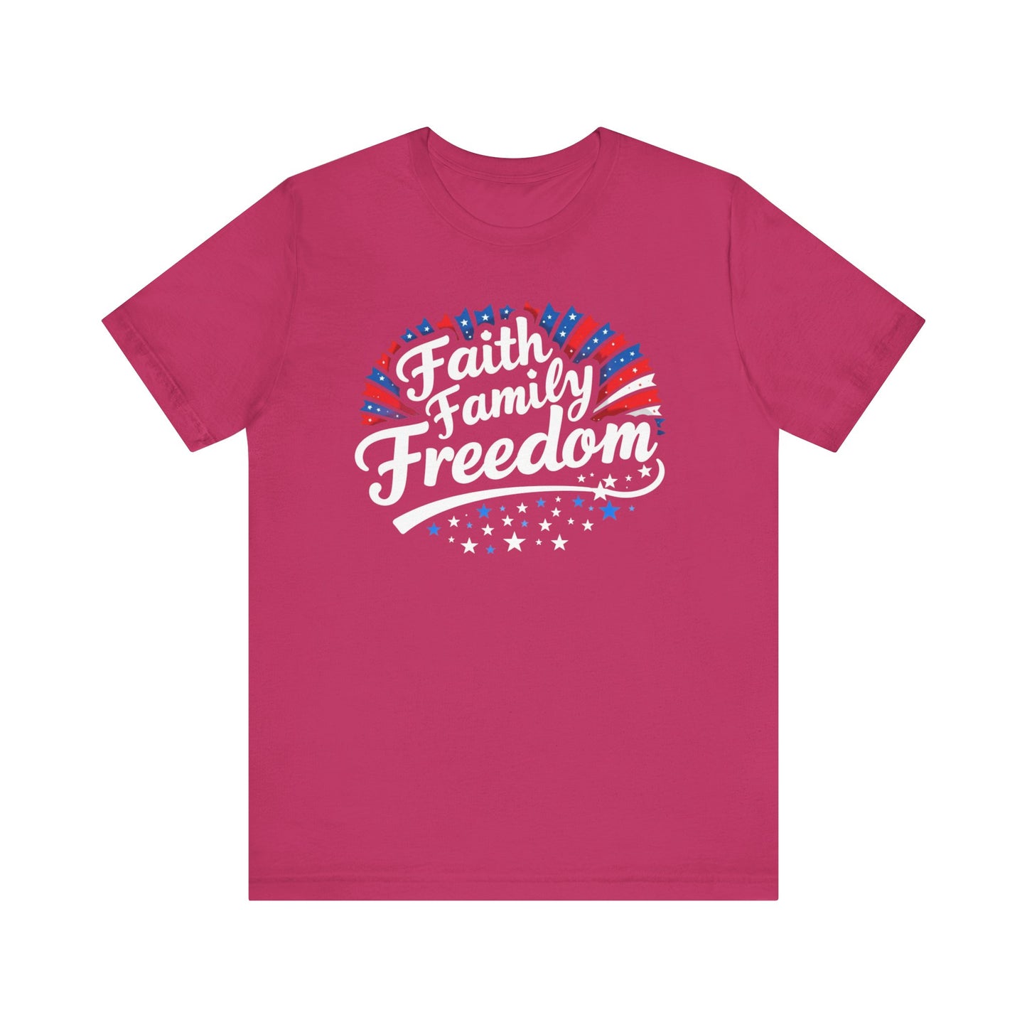 Faith Family and Freedom Tee