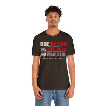One Nation One Constitution Tee