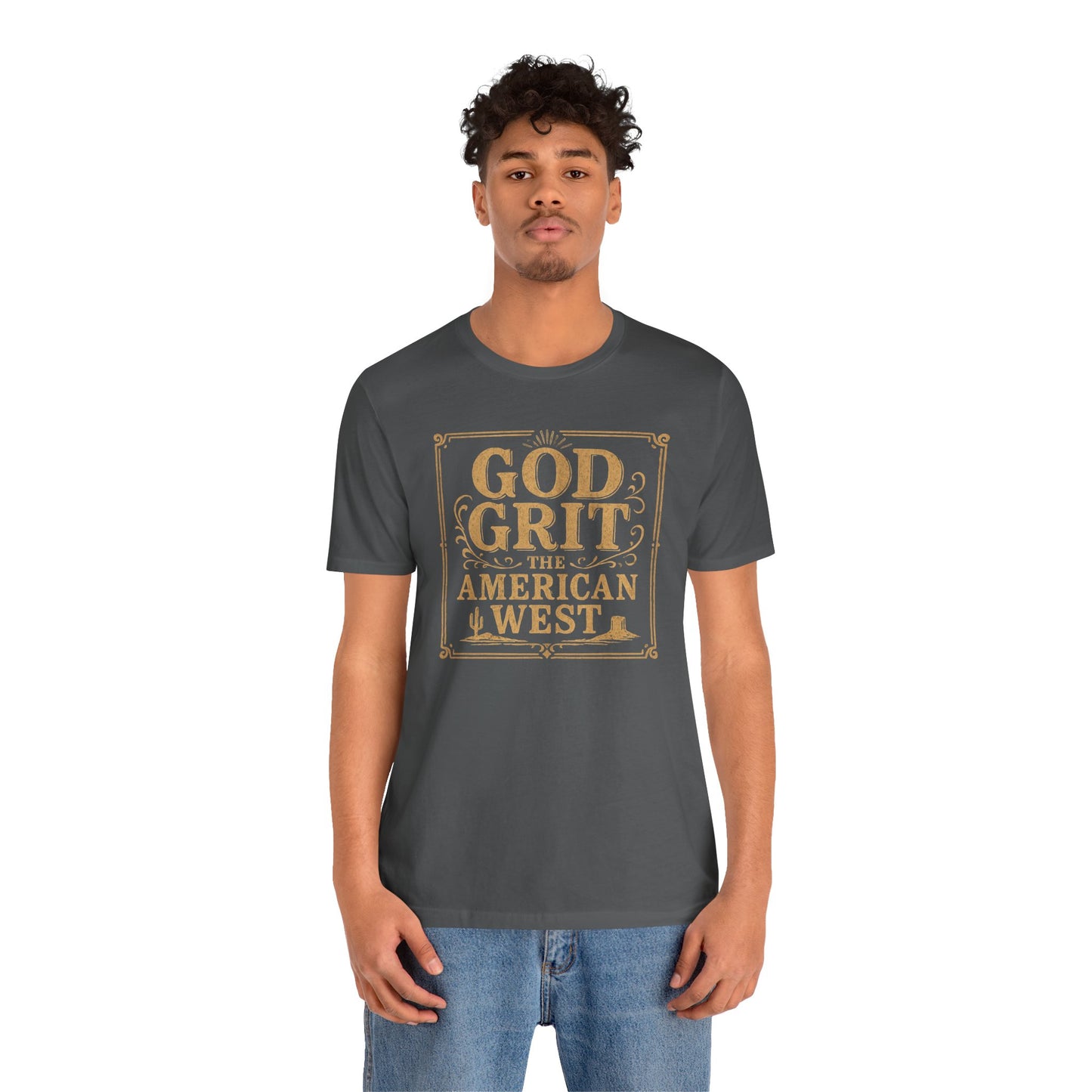 God, Grit & the American West T-Shirt