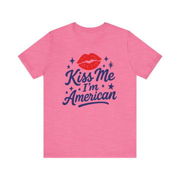 Kiss Me I'm American Tee