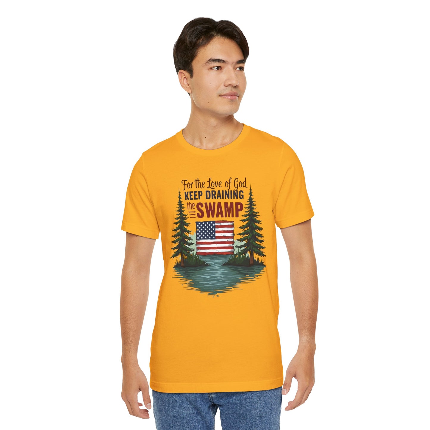 Keep Draining the Swamp T-Shirt, Unisex Tee, Casual Wear