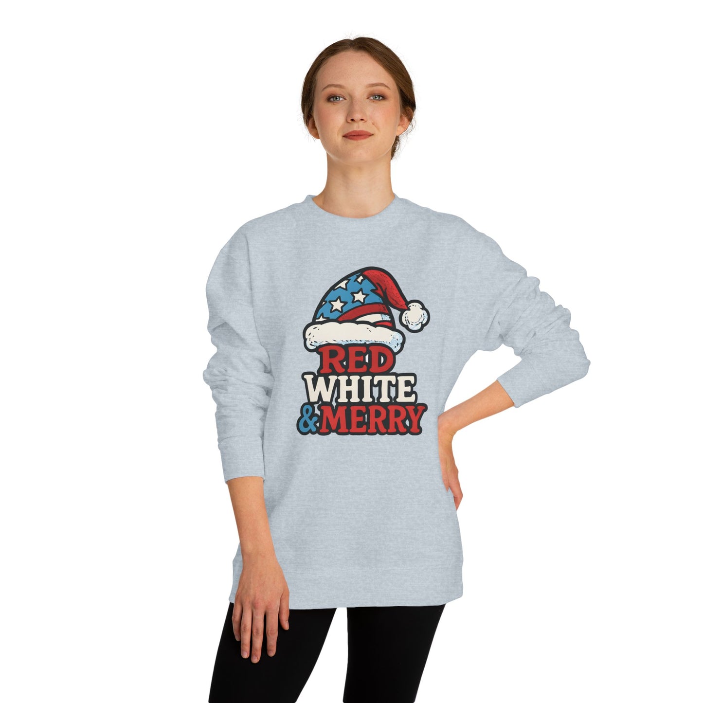 Santa Hat Christmas Sweatshirt