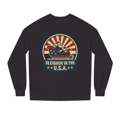 Sleighing in the USA Sweatshirt