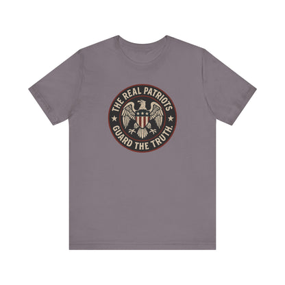 Real Patriots Guard the Truth tee