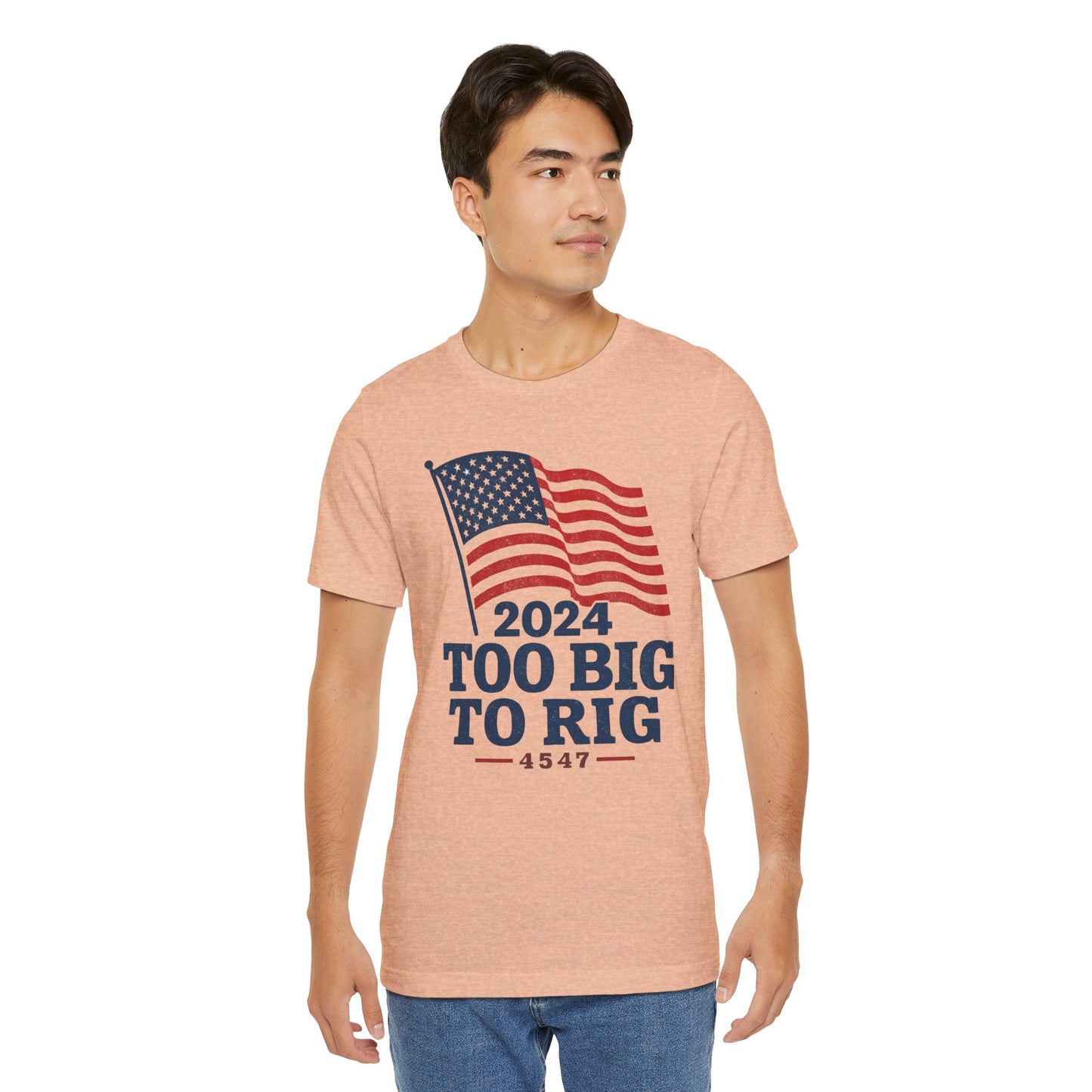 Too Big to Rig tee