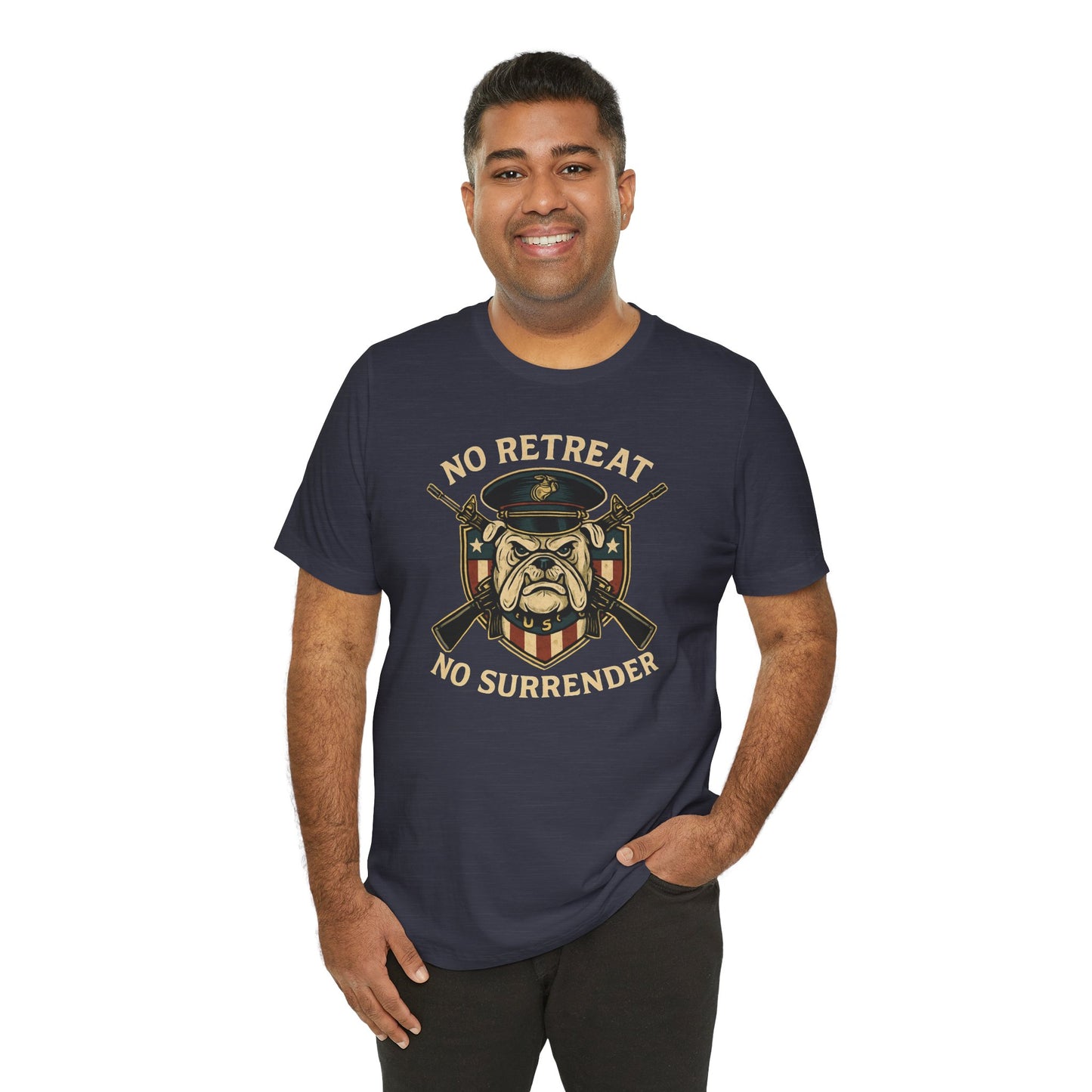 No Retreat No Surrender Marine Tee