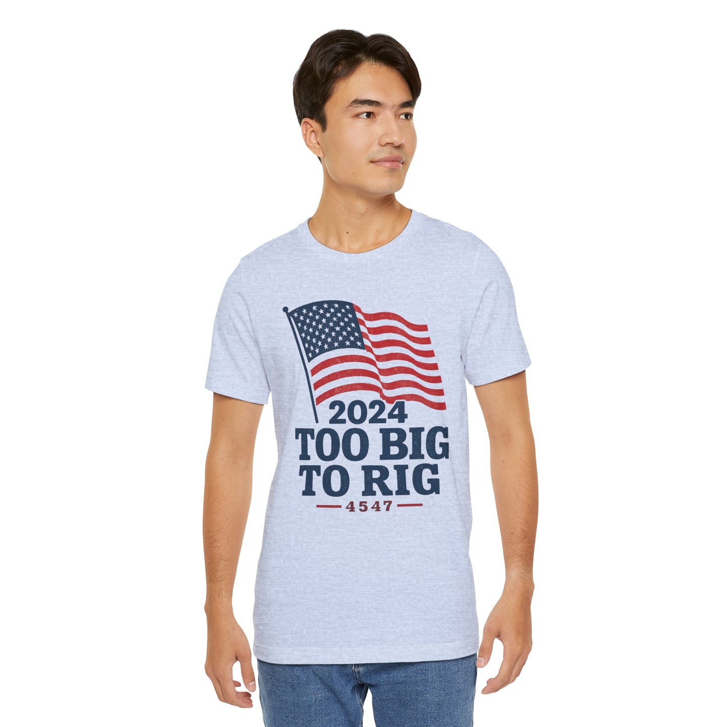 Too Big to Rig tee