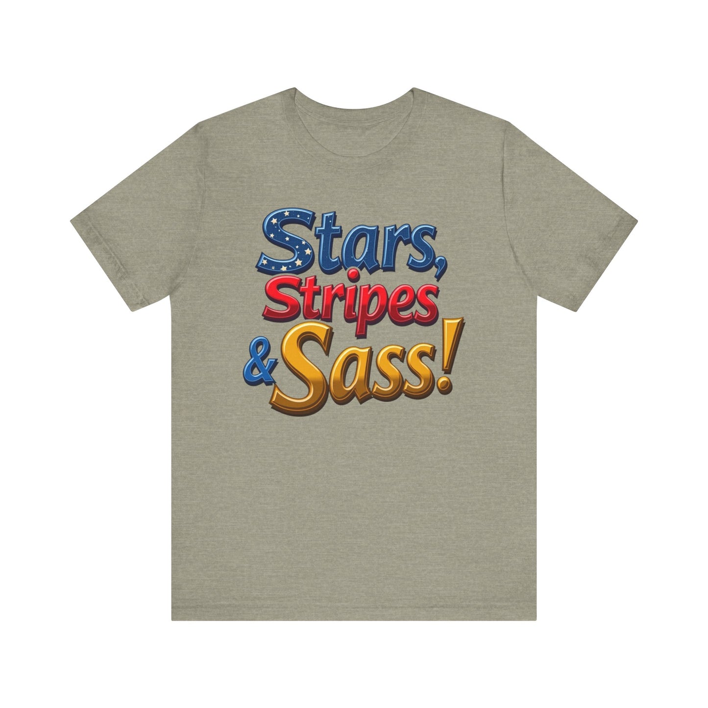 Stars, Stripes & Sass Unisex Jersey Short Sleeve Tee